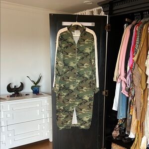 Acacia Swimwear Camouflage Cape Jacket